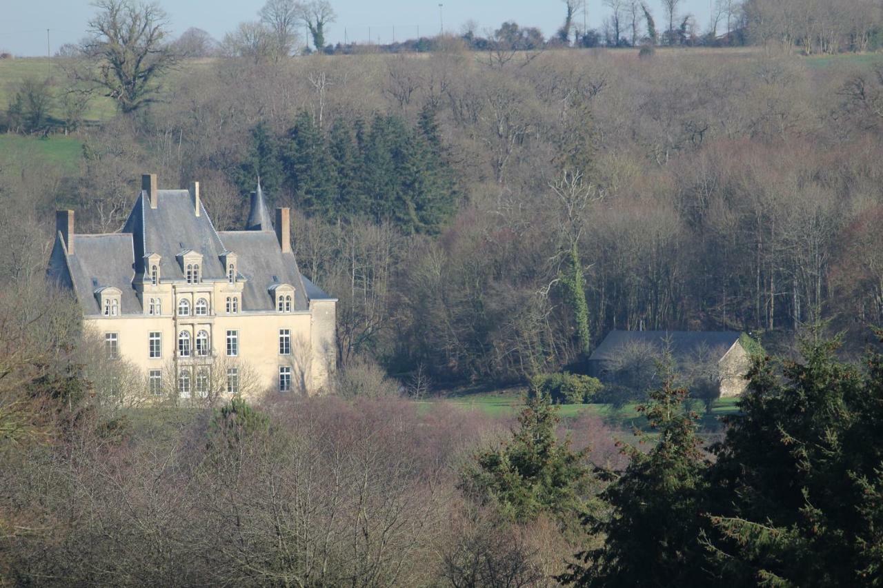 Chateau De La Lucaziere Mont-Saint-Jean  ภายนอก รูปภาพ